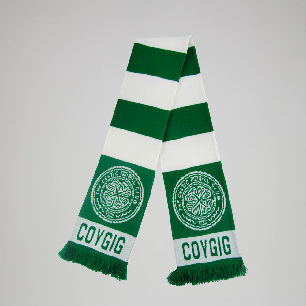 Celtic Women's Come on You Ghirls In Green Scarf