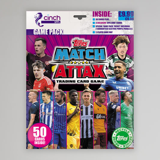 SPFL 2024 Match Attax Game Pack