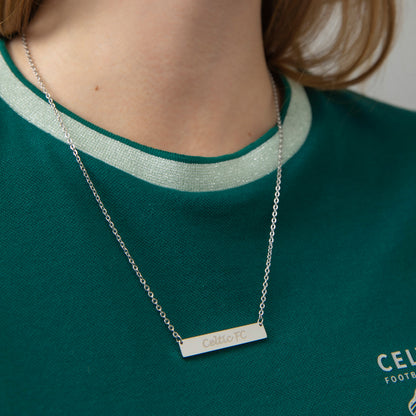 Celtic Stainless Steel Dropper Necklace