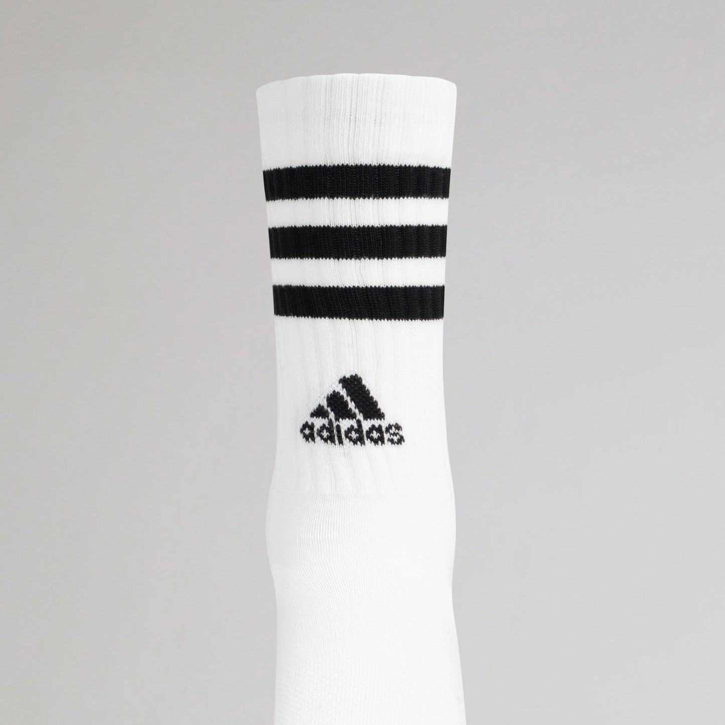 Adidas 3-Stripes Cushioned Crew Socks White 2 Pairs