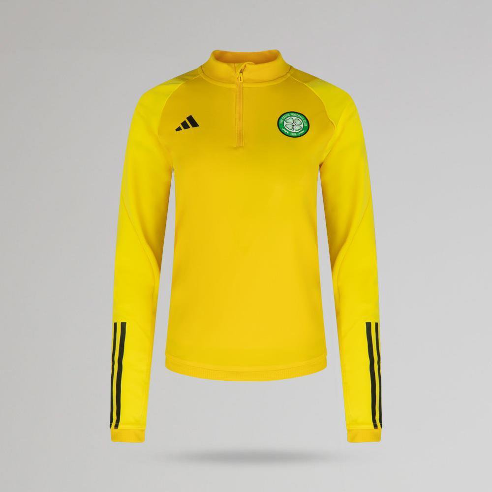 adidas Celtic 2023/24 Womens Yellow Training Top – Official Celtic