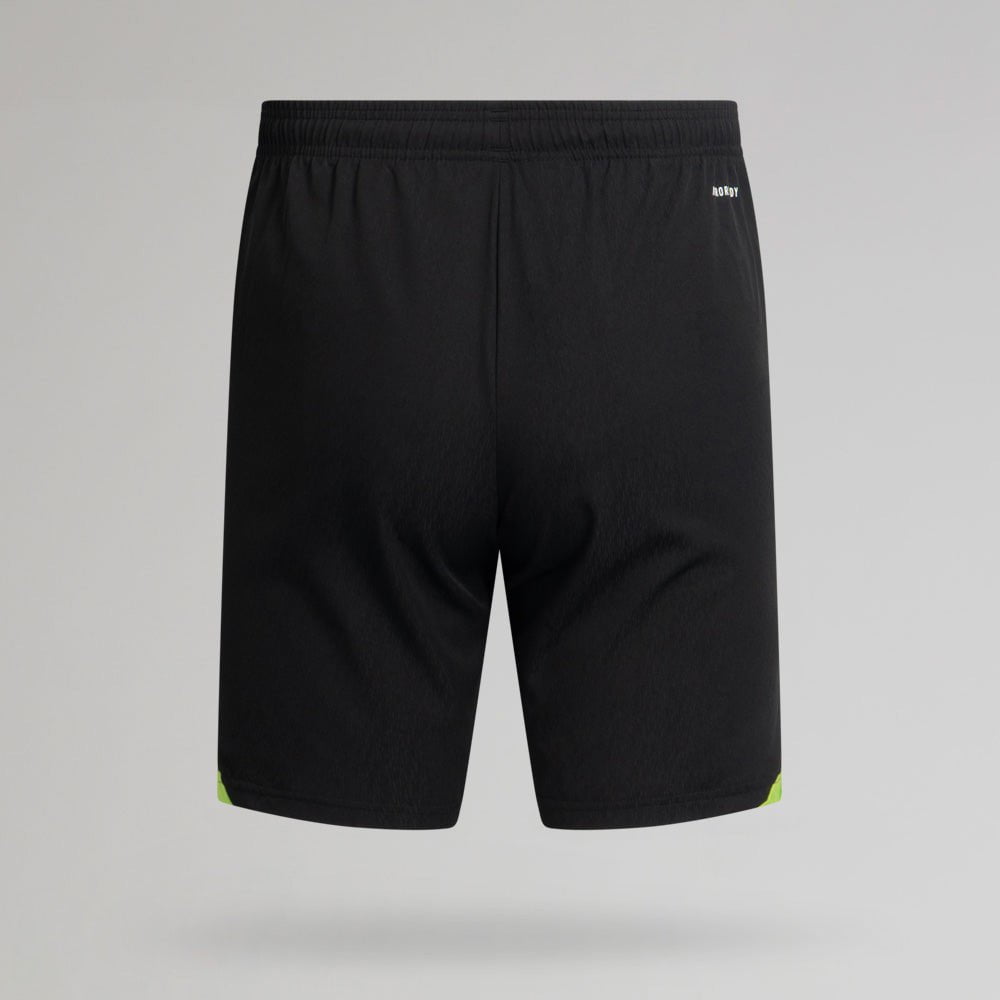 adidas Celtic 2025/26 Black and Neon Green Downtime Shorts