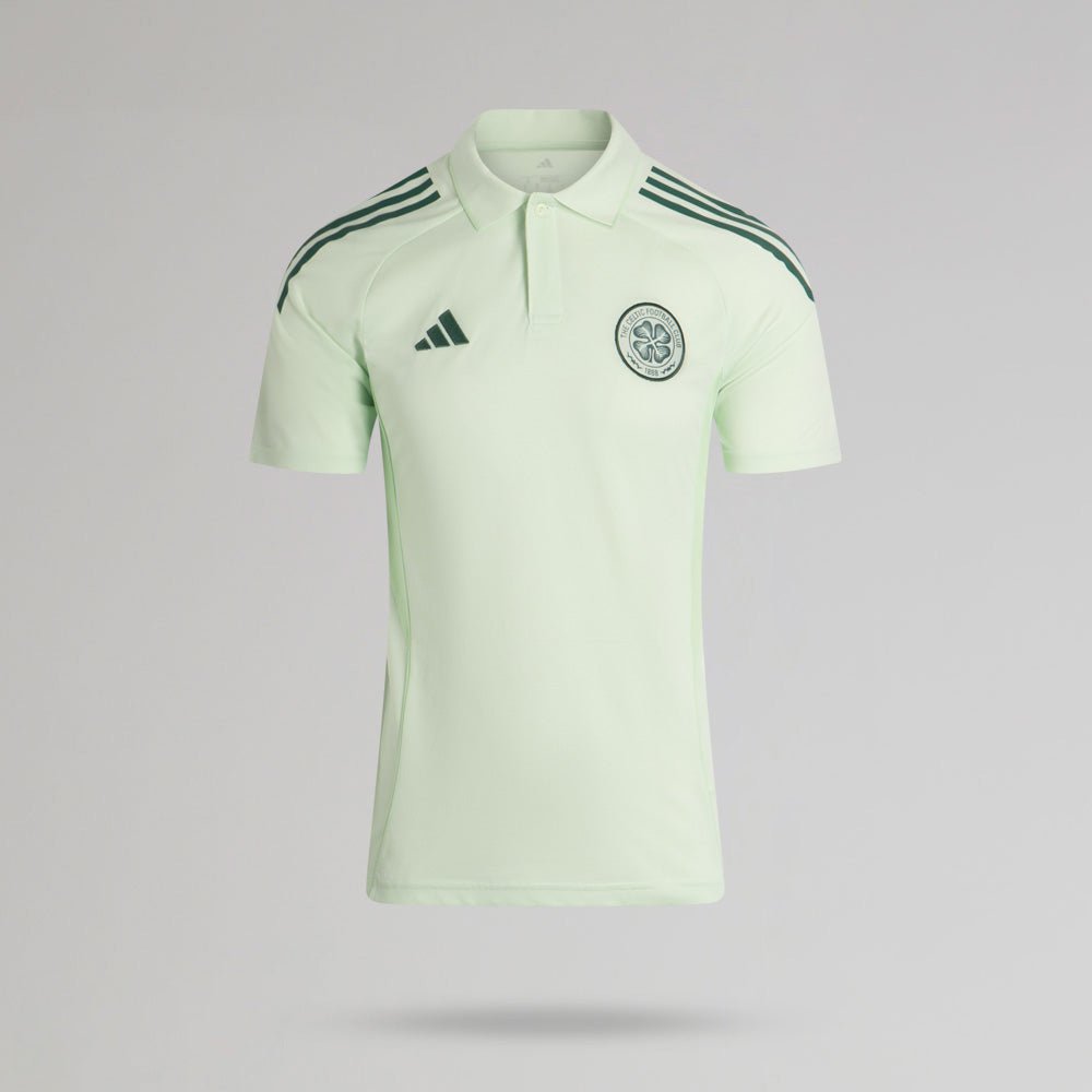 adidas Celtic 2025/26 Mint Green Training Polo Shirt
