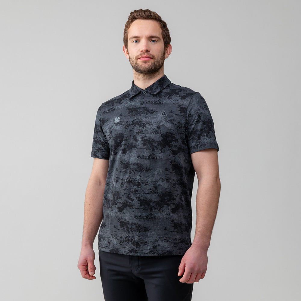 adidas Celtic Golf Men's Go To Printed Mesh Polo - Main Image