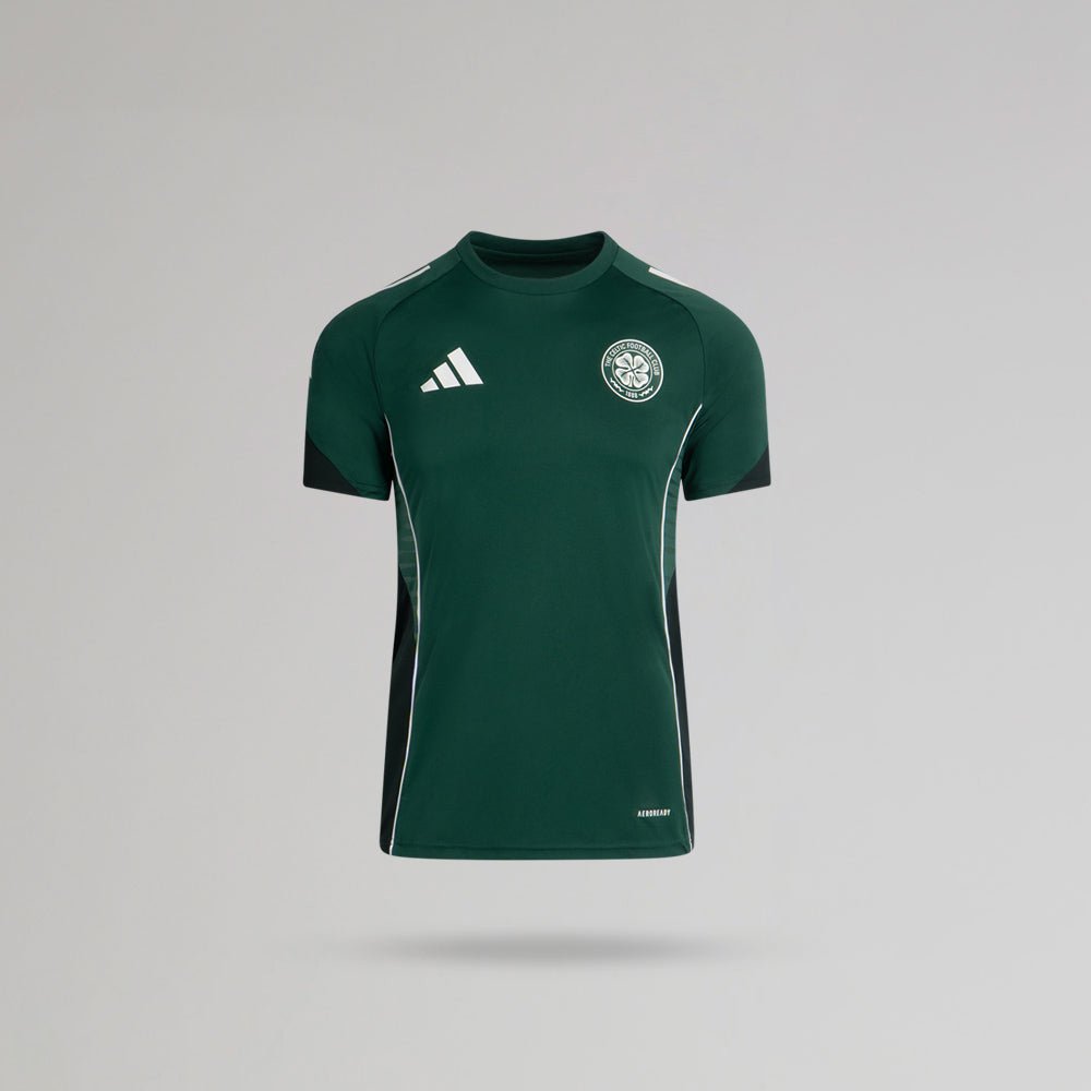 adidas Celtic Junior 2025/26 Dark Green Training Jersey – Official
