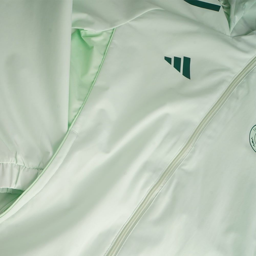 adidas Celtic Women's 2025/26 Mint Green All Weather Jacket