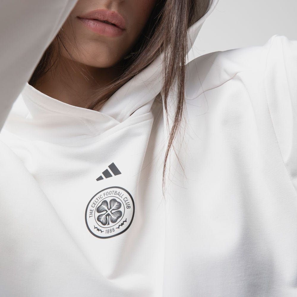 adidas Celtic Women's Training Loose Fit Back Ventilation Hoodie