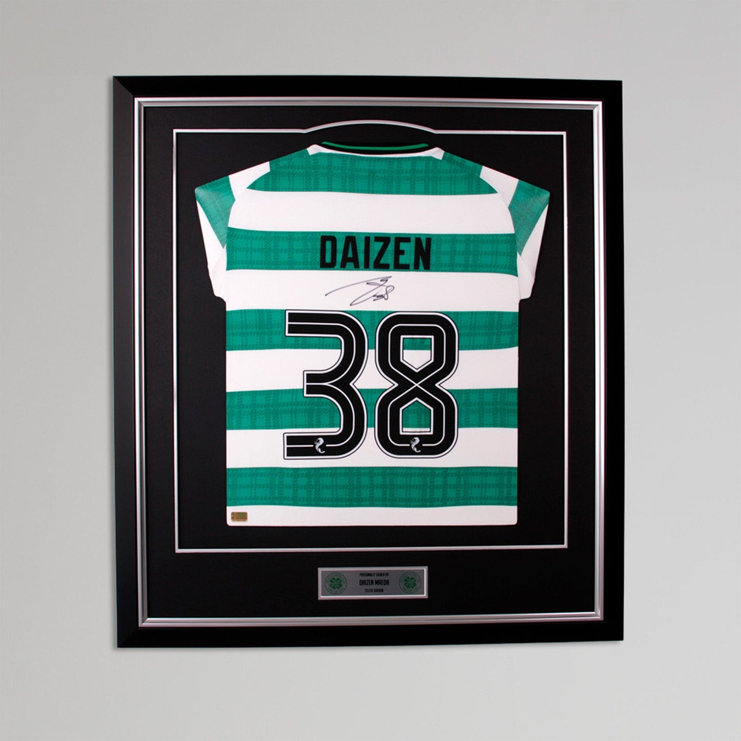 Celtic 2025/26 Daizen Signed Framed Shirt