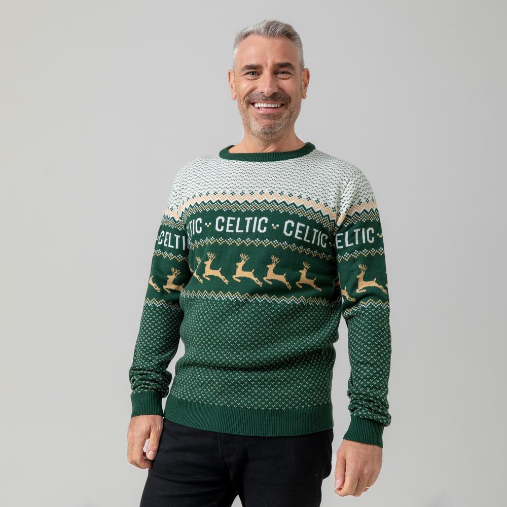 Celtic Adult Patterned Christmas Jumper