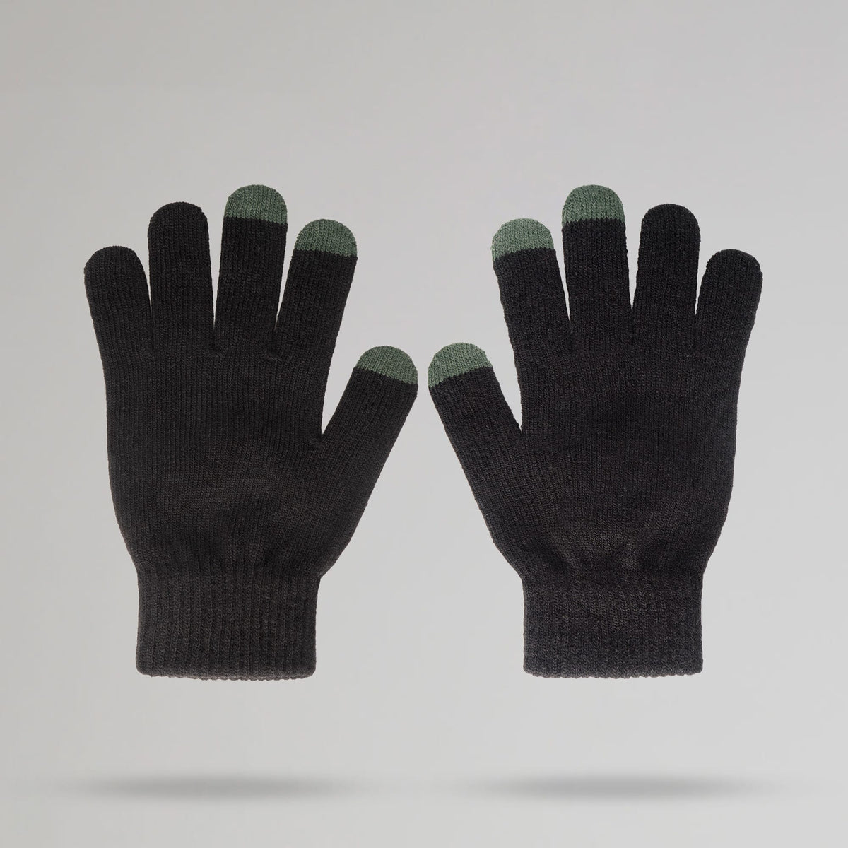 Celtic Adult Touchscreen Black Gloves