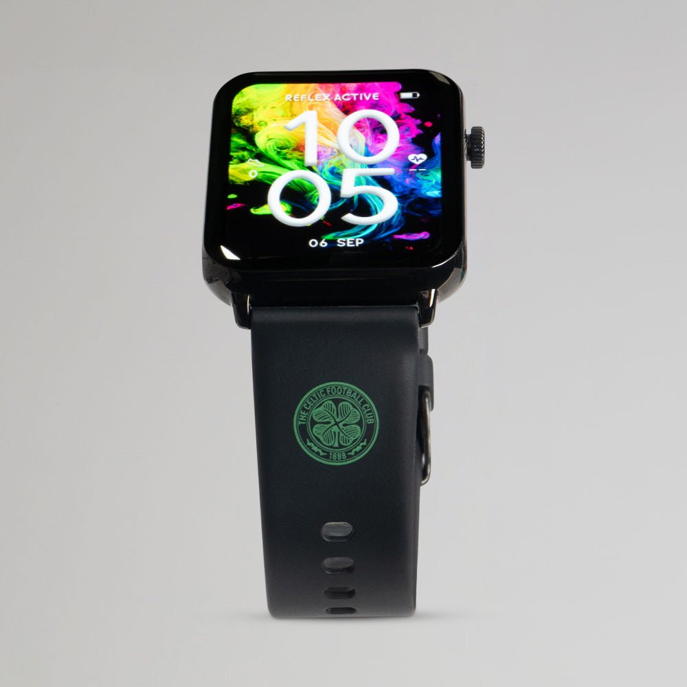 Celtic Adults Black Smart Watch