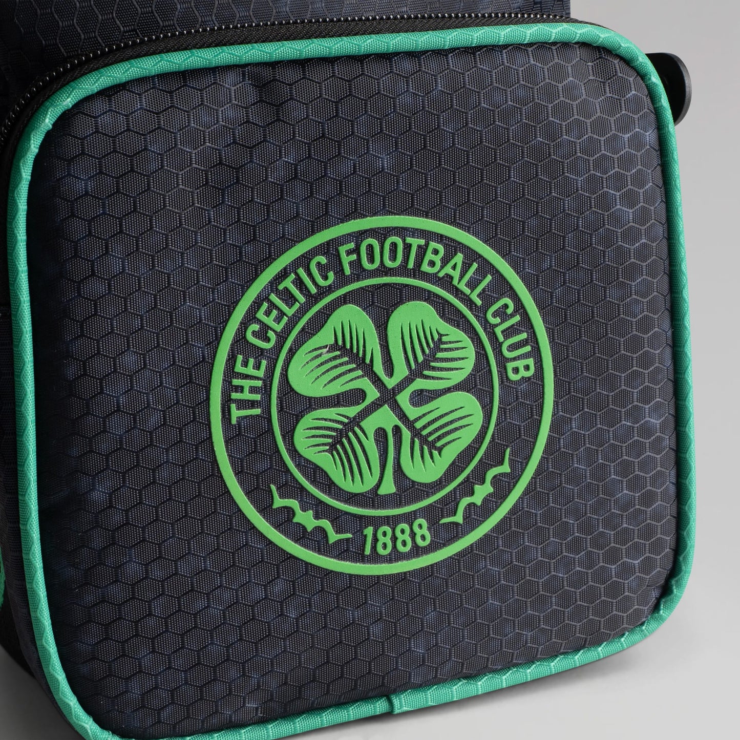 Celtic Crest Black Side Bag