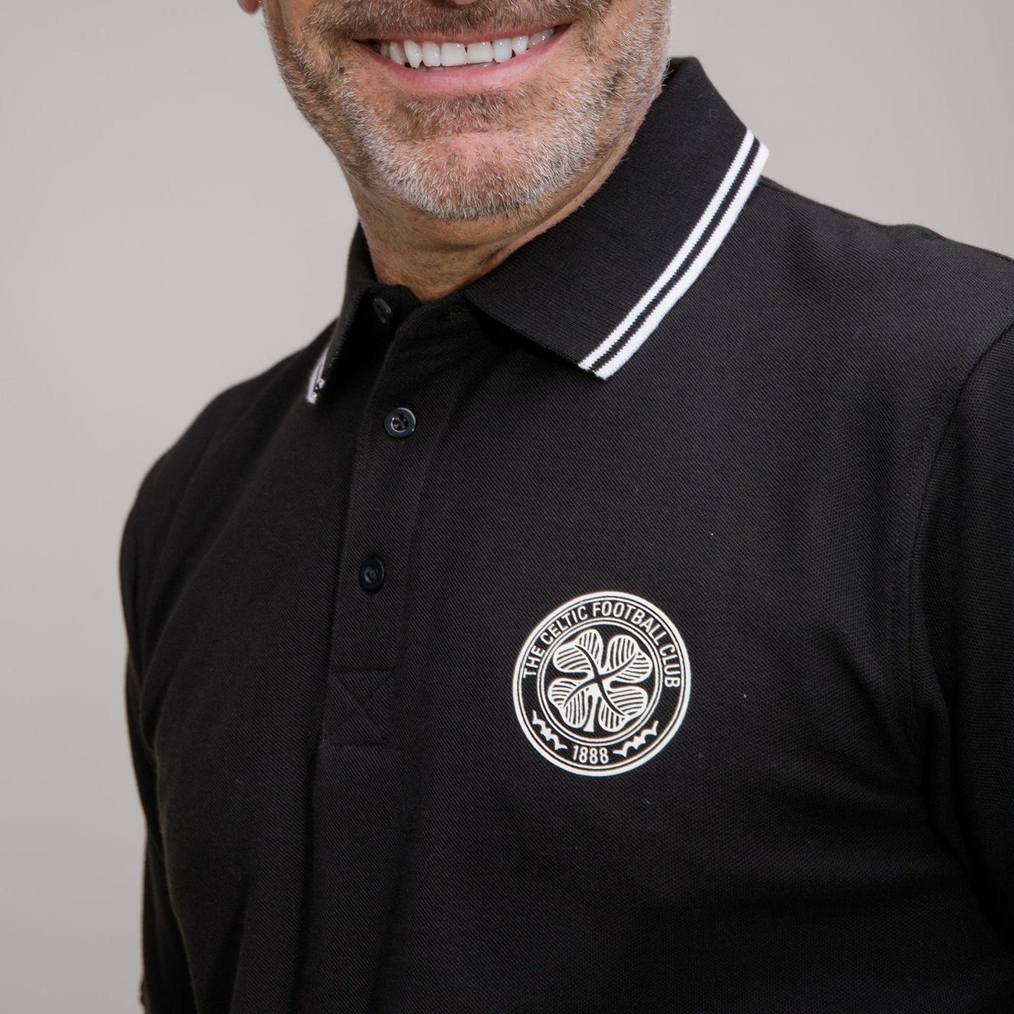 Celtic Essentials Black Polo Shirt