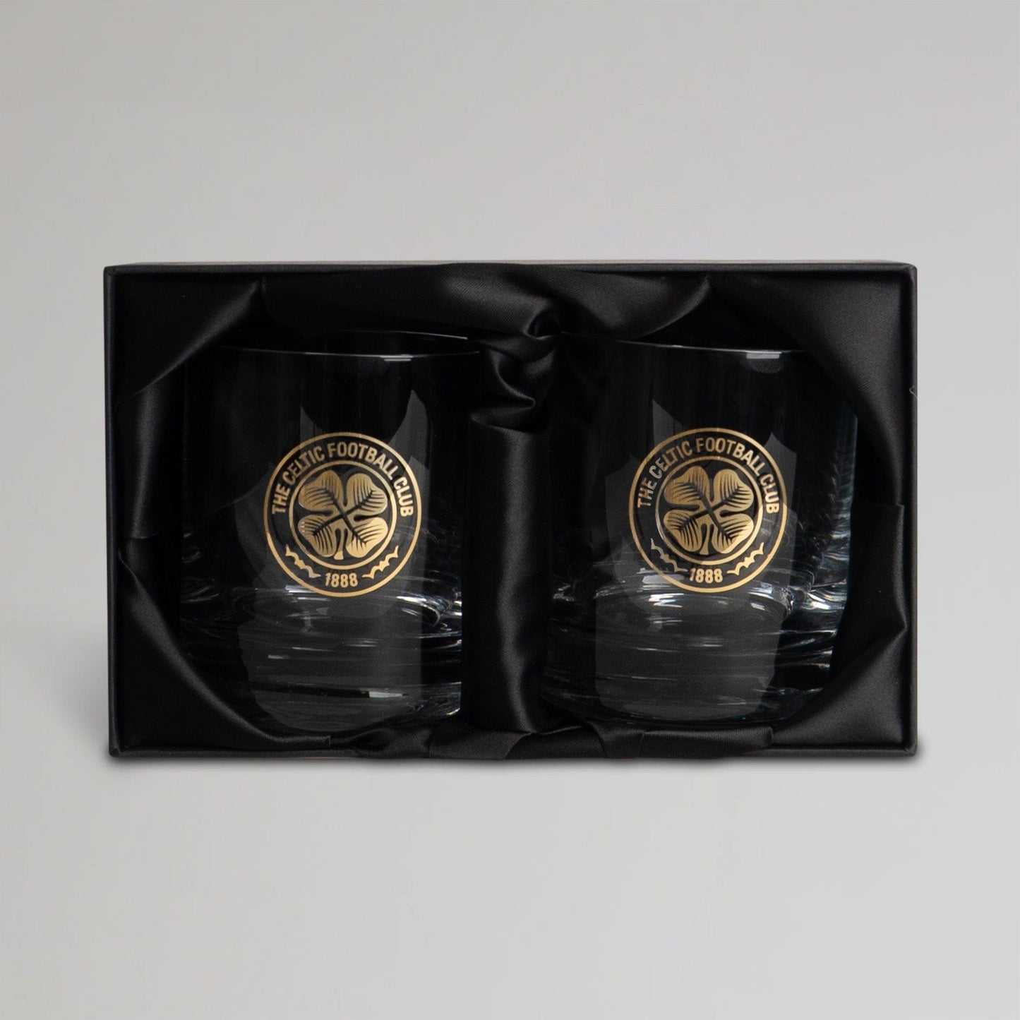 Celtic Gold Crest Whisky Glass Set
