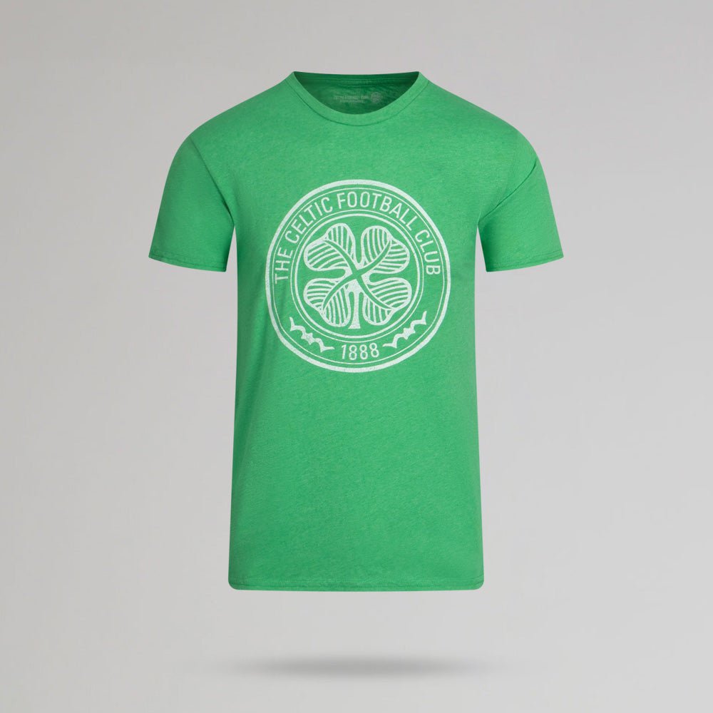 Celtic Green White Crest T-Shirt - Main Image