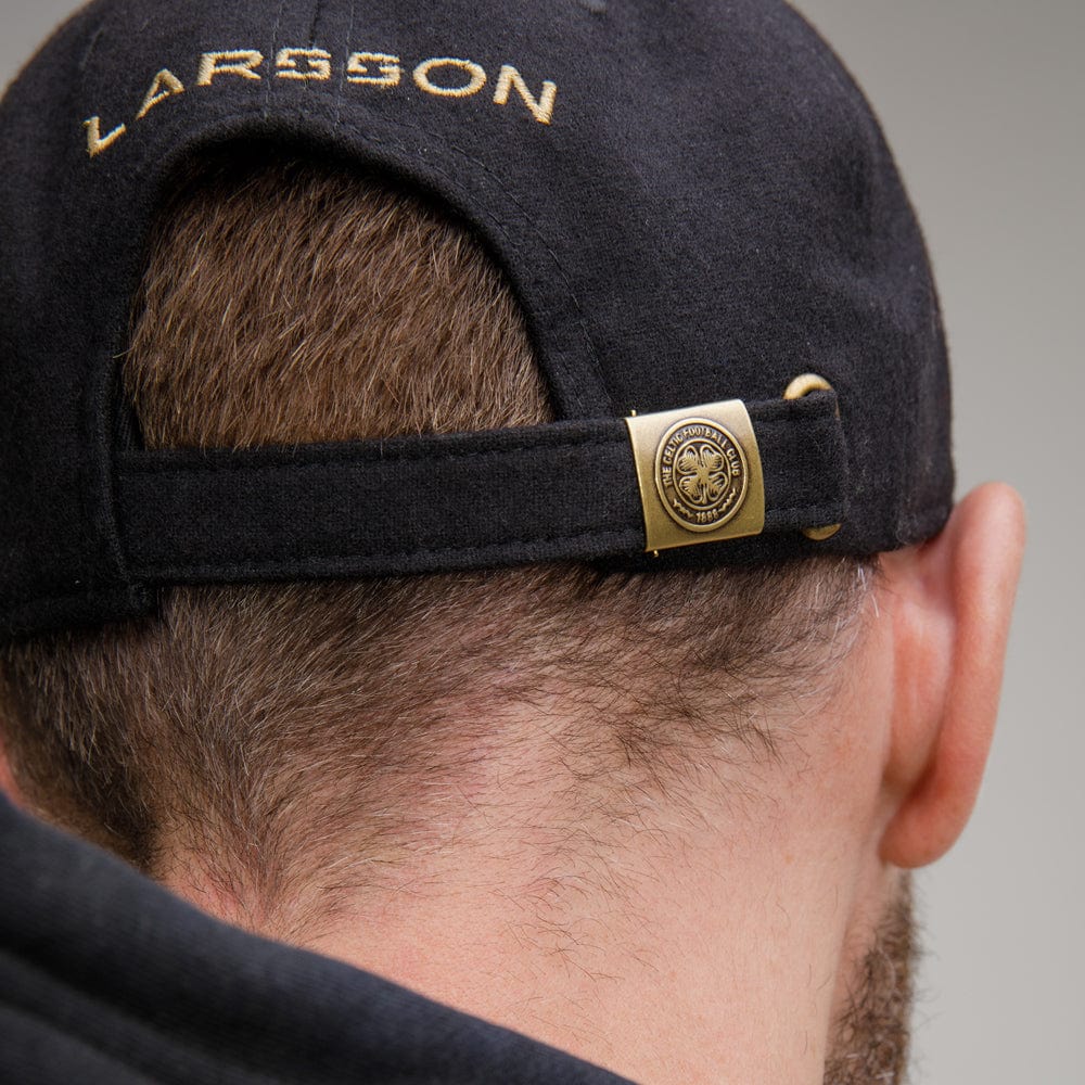 Celtic Henrik Larsson Black Wool Cap