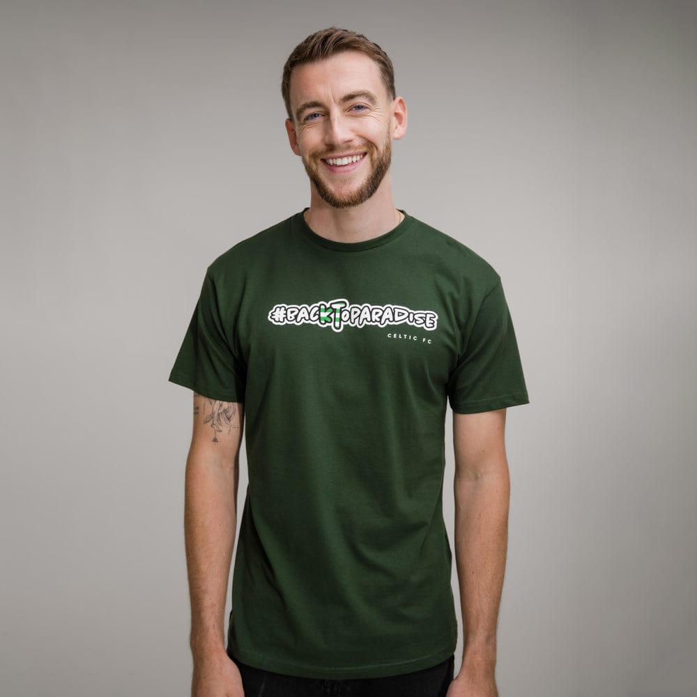 Celtic Kieran Tierney Back To Paradise T-Shirt – Official Celtic Store