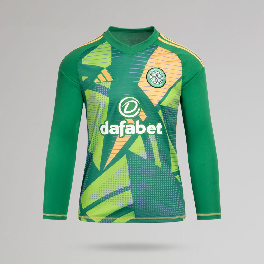 Celtic Junior Goalkeeper Shirt Celtic FC Kids Goalkeeper Kit 2025