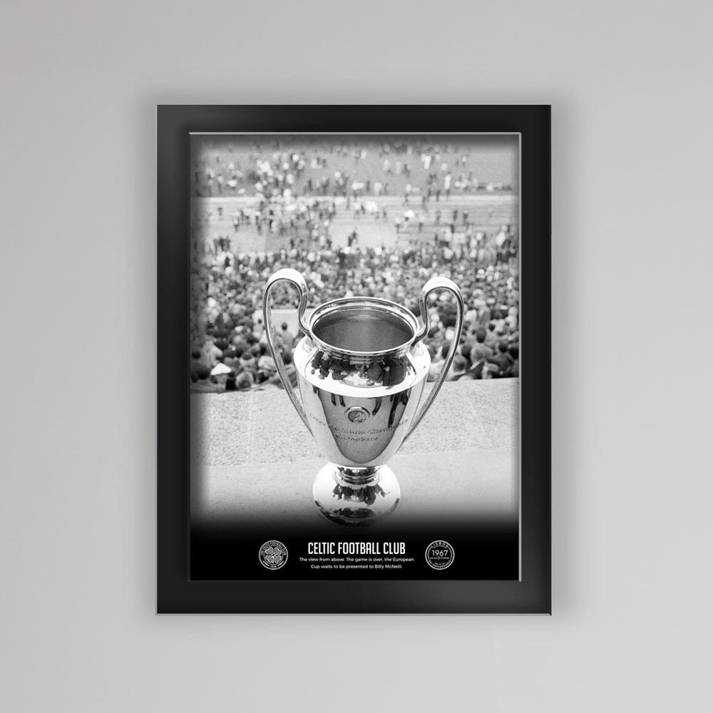 Celtic Tempered Glass Lisbon Trophy Print