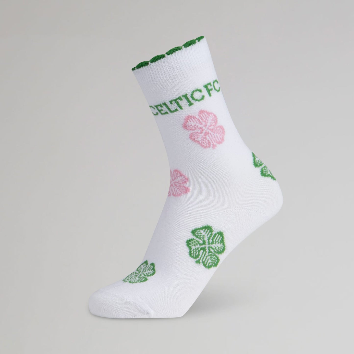 Celtic Women's Clover Print Socks