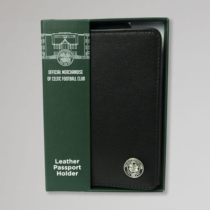 Celtic Leather Passport Holder