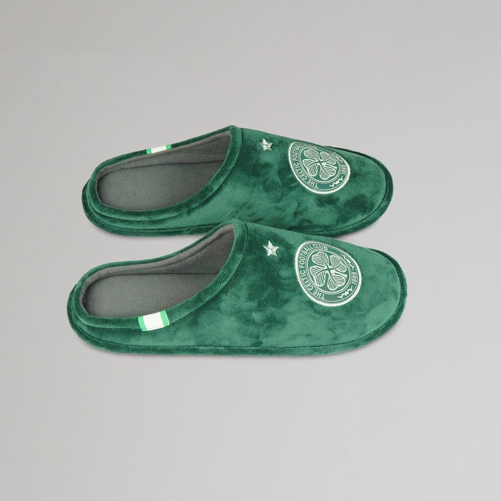 Junior Celtic Crest Mule Slippers