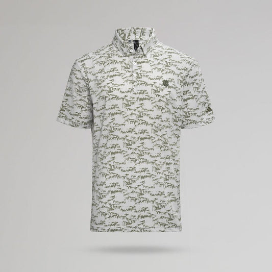 adidas Celtic Men's Golf Go-To Printed Polo Shirt