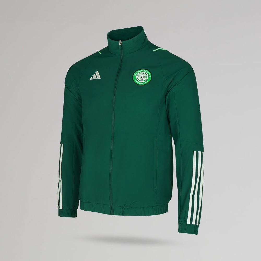 adidas Celtic 2023/24 Green Presentation Jacket