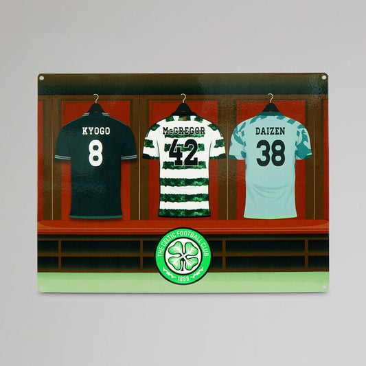 Celtic 23-24 Kit Dressing Room Sign