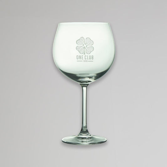 Celtic Clover Gin Glass