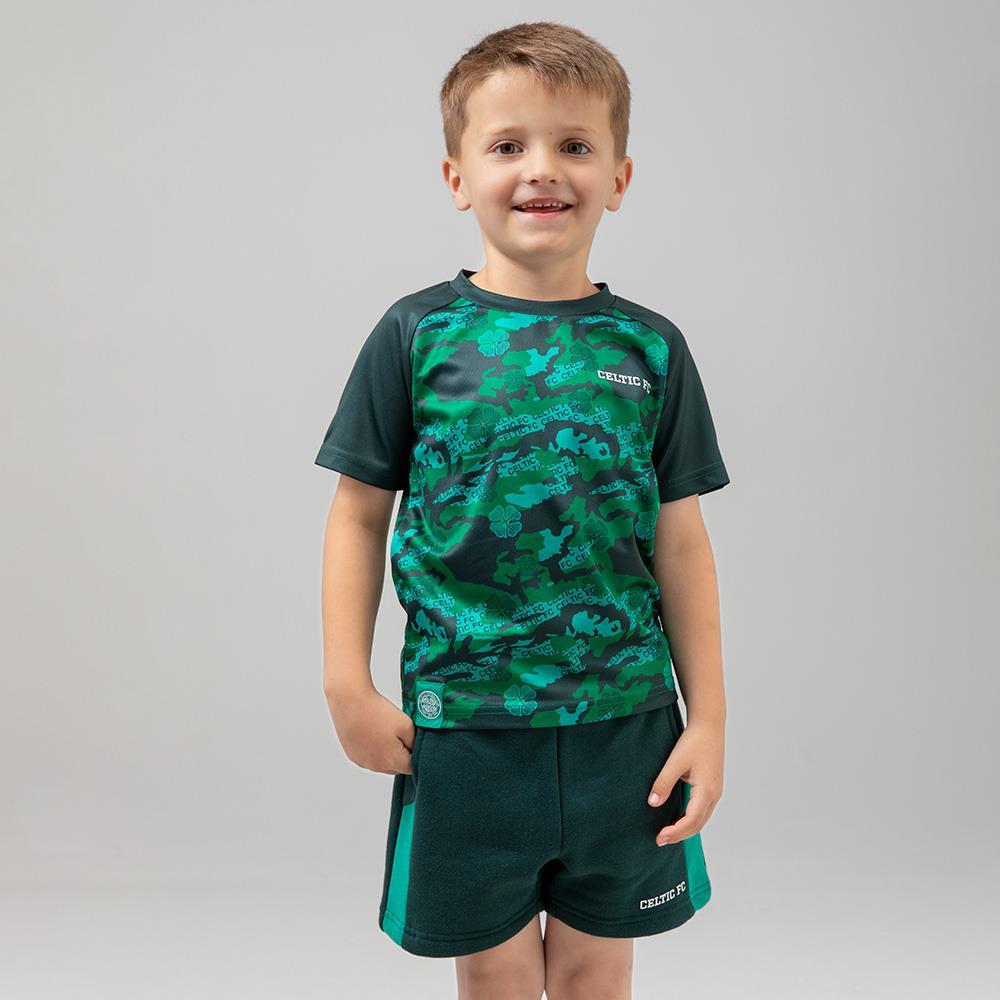 Celtic Junior Camo Shorts
