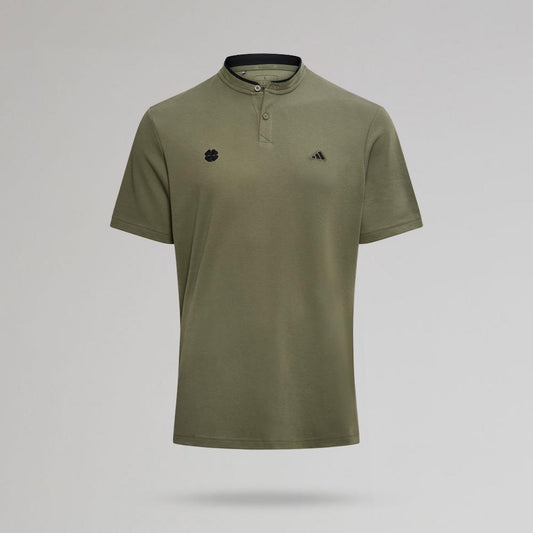 adidas Celtic Men's Golf Go-To Henley Polo Shirt