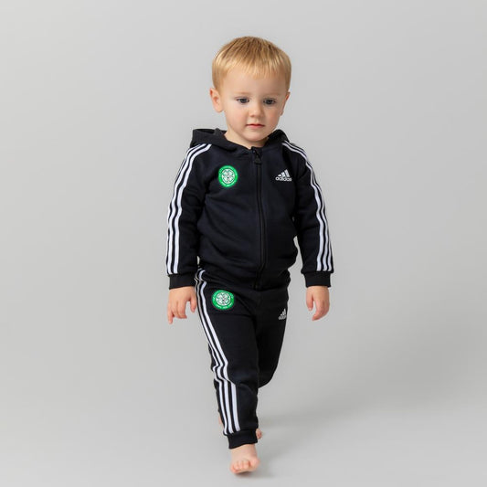 adidas Celtic Infants 3 Stripe Tracksuit
