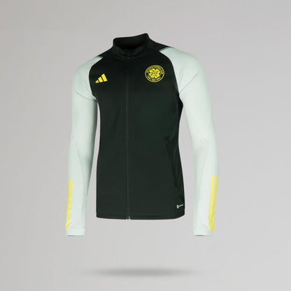 adidas Celtic 2023/24 Junior Black Track Jacket