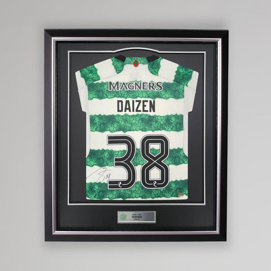 Celtic 23/24 Daizen Maeda Framed Signed Shirt