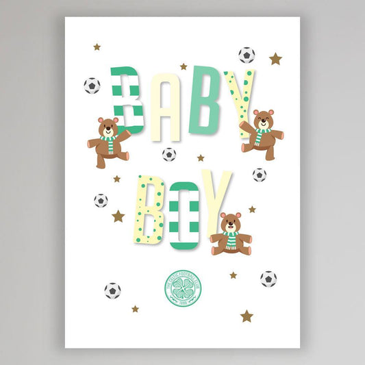 Celtic Baby Boy Card