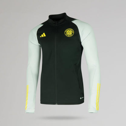 adidas Celtic 2023/24 Black Track Jacket