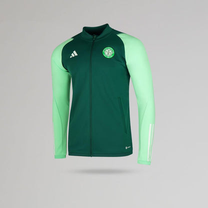 adidas Celtic 2023/24 Junior Green Track Jacket
