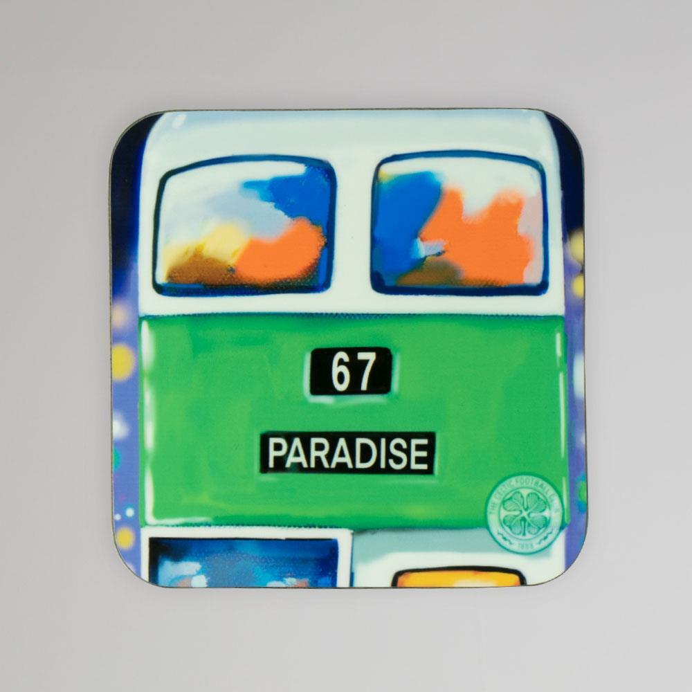 Celtic Retro Bus Coaster Official Celtic Store