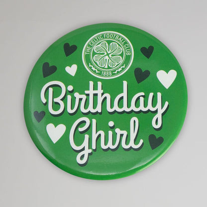 Celtic Birthday Ghirl Badge