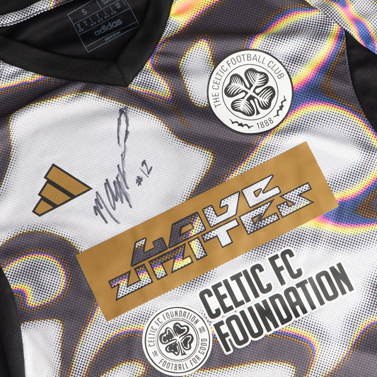 Murphy Agnew Pre-match Worn Signed Love Unites Jersey