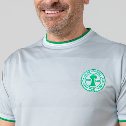 Celtic Silver Retro Centenary T-Shirt