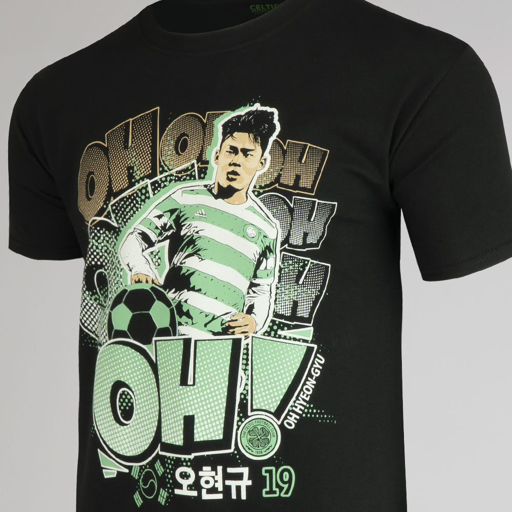 Celtic Junior Oh Print T-Shirt