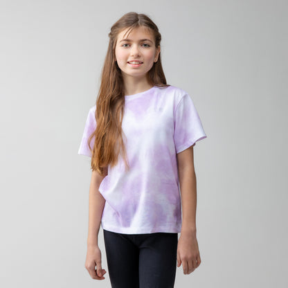 Celtic Junior Purple Tie Dye T-Shirt