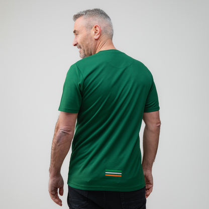 Celtic Crest Green Textured T-Shirt