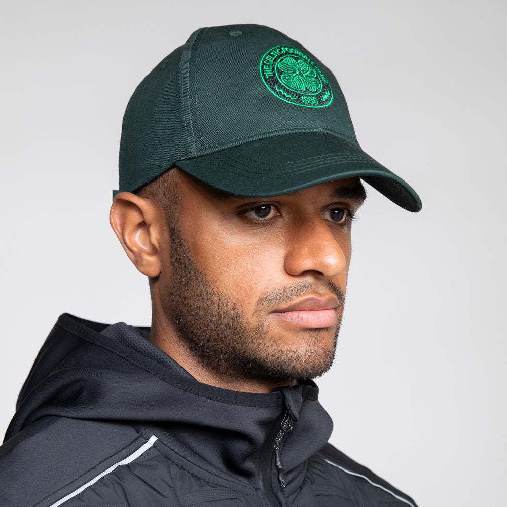 Celtic Adult Green Crest Cap