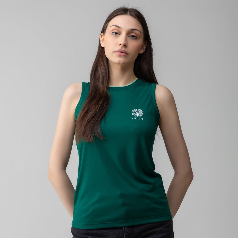 Celtic Women's Clover Print Vest