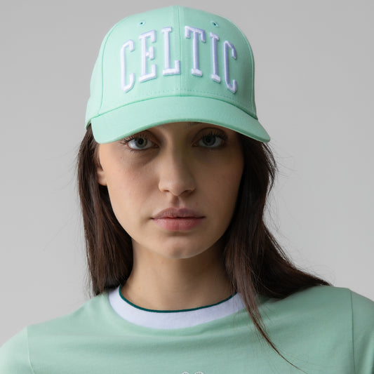 Celtic Women's Mint Text Cap