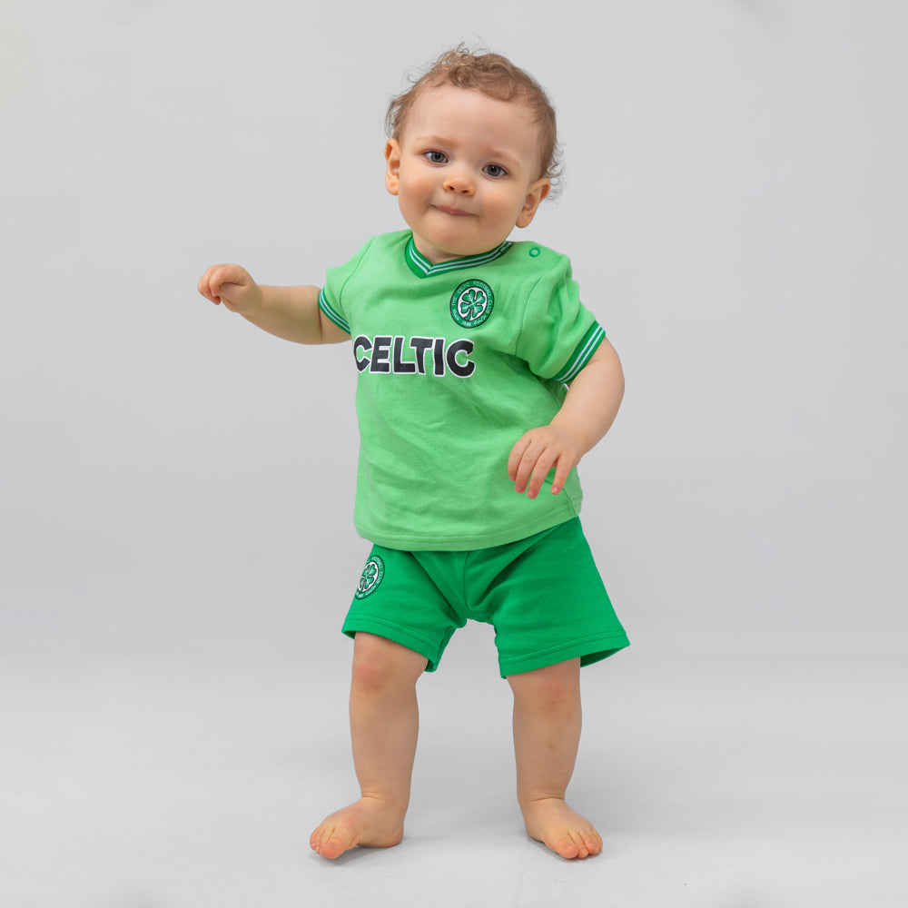 Celtic Infant 1984/86 Retro Kit T-Shirt and Short Set