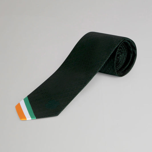 Celtic Textured Tricolour Tie